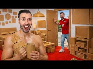 I'M PACKING OUR HOUSE WITH CARDBOARD! (Thomas, FURIOUS)