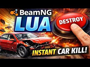 Break ANY Car in BeamNG with LUA (Insane Trigger Script Tutorial!)