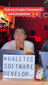 1.5K views · 93 reactions | Este es el mejor framework para programar.  #framework #php #humor #slim #desarrollodesoftware | Halltec Oscar y Camilo | Facebook