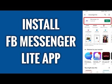How To Install Facebook Messenger Lite App