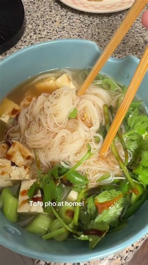 Delicious Vegetarian Tofu Pho Recipe at Home