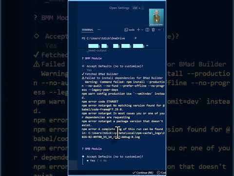 How To: Intstall BMAD in less than 5 minutes