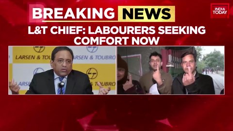 L T chief highlights impact of welfare schemes on worker migration