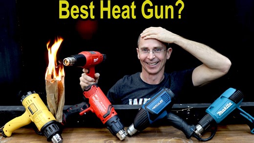 Who Makes The Best Heat Gun? Will Harbor Freight Dominate? Let's Find Out Which One Is Right For Your Shop! - BangShift.com