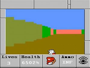 3D raycasting on NES: Stuck in Castle Nessenstein