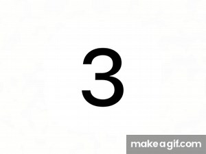 Countdown 3,2,1 on Make a GIF