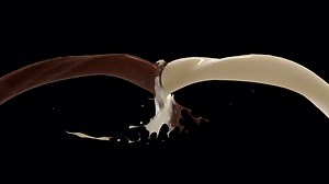 Download Fresh Choclate Milk Splash for free