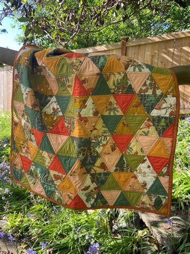 Madrona Tree Handmade Wall Hanging for Sale | Quilted Textile Art| Fall Autumn Decor | Woodland Flora and Fauna | Hummingbird Decor - Etsy