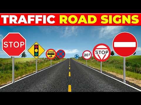 Can You Identify These Road Signs? 🚦 2026 Driving Test Prep