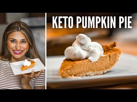 KETO PUMPKIN PIE RECIPE! How to Make Keto Pumpkin Pie For Thanksgiving that's Only 3 Net Carbs!