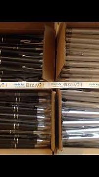 custom promotional pens with customized logo printed on pen