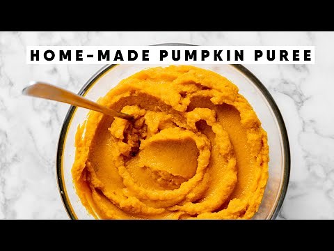 Skip The Canned Pumpkin. Make Your Own Puree!