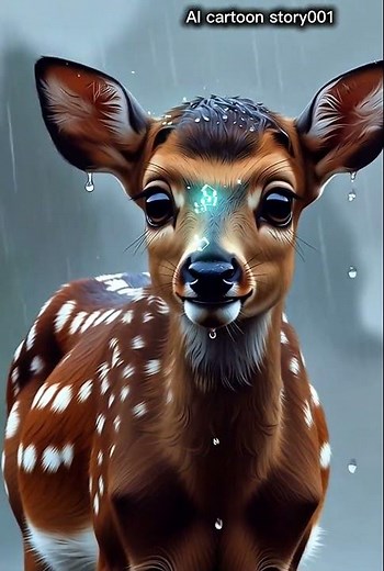 #DeerStory #3DAnimation #MoralStory | The Brave Little Deer in the Storm