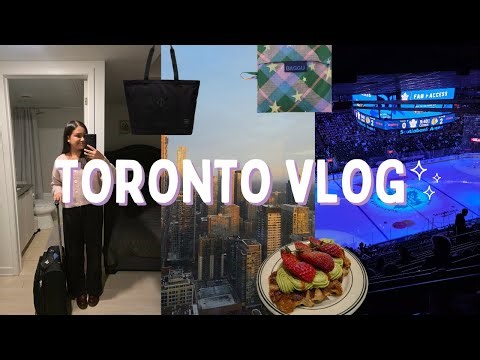 TORONTO VLOG! Shopping, NHL game, Kensington Market, Korean BBQ, Seven Lives Tacos