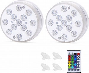Aigostar - LED Onderwaterverlichting - IP68 - RGB - Excl. batterijen | bol