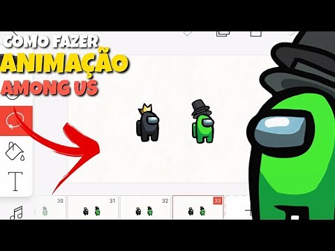 Tutorial on how to make an Among Us animation.