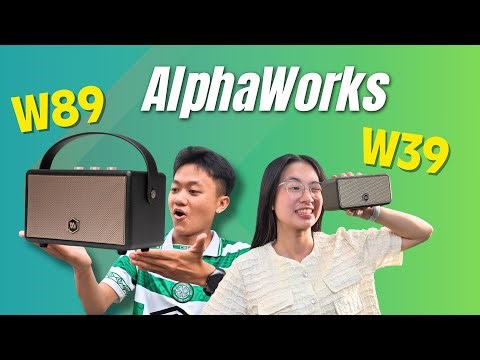 Review AlphaWorks W39 & W89: Loa Retro Đa Năng, Chất Âm Bất Ngờ