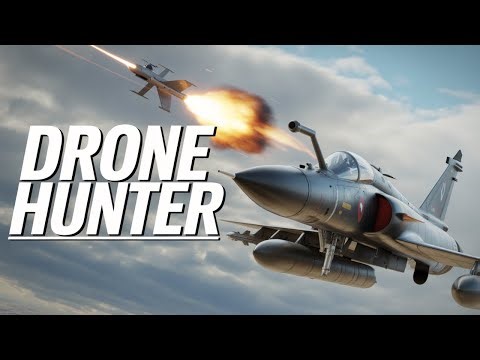 Mirage 2000 diventa caccia antidrone!