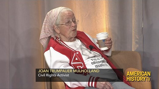 Joan Trumpauer Mulholland was an activist during the Civil Rights Movement and participated in Freedom Rides, sit-ins, and the 1963 March on Washington. Hear her story, Saturday at 6:15pm ET on C-SPAN 2 https://www.c-span.org/video/?534296-1/freedom-rider-joan-trumpauer-mulholland | American History TV
