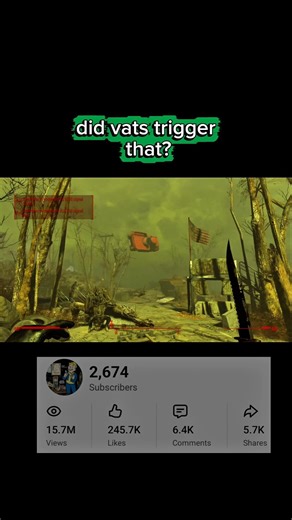 did vats just trigger that car? #fallout #fallout4