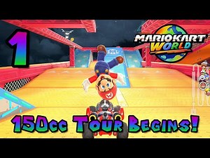 First 3 Circuits in 150cc w/Mario, Donkey Kong & Daisy! Part 1: Mario Kart World playthrough