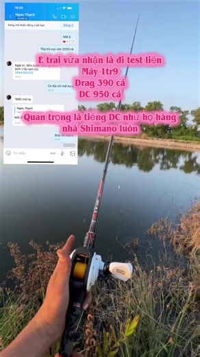 Chip DC abu. Độ drag và Dc cho abu, em trai vừa nhận là đi test trả clip luôn chất quá chời. #fishing #tentenfishing #dragclicker #abu #ĐộDCabu