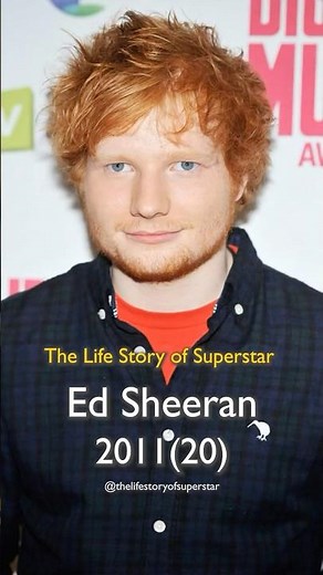 The Life Story of Ed Sheeran🎸 #edsheeran #evolution #history #photography #エドシーラン