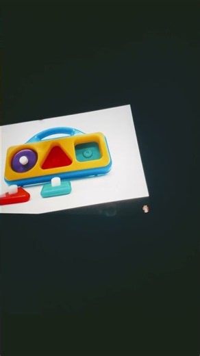 Sassy Baby Shapes Puzzle with Happy Sounds Clip from Brainy Baby Right Brain (Toy Sound Effects)