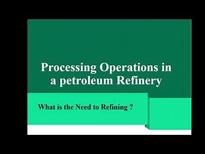 Refinery Operations