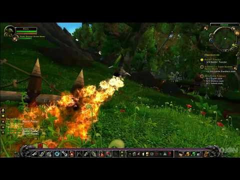 World of Warcraft: Cataclysm Gameplay - Rocketboot Hunting