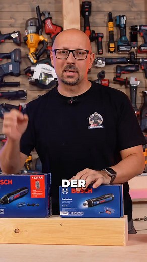 Klein, aber oho! Der Bosch GO 3 packt’s! 🛠️✨�Klein, aber richtig stark! 💪 Der Bosch GO 3 zeigt, wie man Kompaktheit und Power perfekt kombiniert. 🔩✨ Mit seiner praktischen Bitgarage hast du immer die passenden Bits griffbereit – kein Suchen, kein Ärgern! 😅 Und das Beste: Der Bosch GO 3 hat eine Druckfunktion, die dir das Schrauben noch einfacher macht, plus ein praktisches Licht vorne, damit du auch in dunklen Ecken den Durchblick behältst! 💡🔨 Dieser Akkuschrauber ist so handlich, dass du 