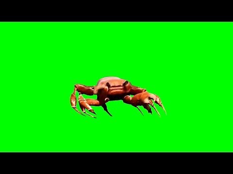 [Green Screen] Crab Rave (Dancing Crab)