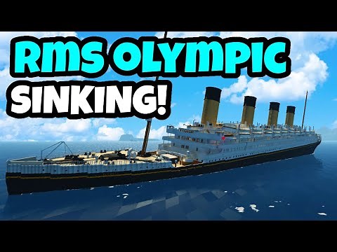 Sinking The RMS Olympic In Stormworks Build & Rescue