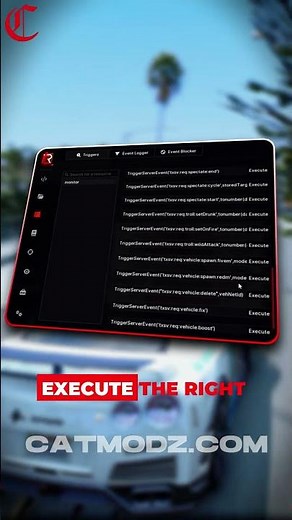 redE Triggers how-to! #foryou #gta5 #fivem #fivemroleplay #gta5rp #redengine #catmodz #gtarp