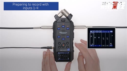 ZOOM H6essential 教程/快速入门介绍