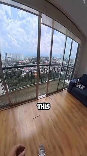 This Is Why You Should Always Lock Your Balcony Door! #short #viral | Overthinker