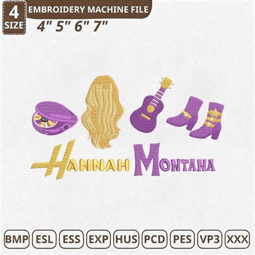 Disney Princess Machine Embroidery File, Magic Kinhdom Design (Instant Download)