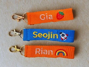 Custom Embroidered Name Tags in Multiple Colors - Etsy