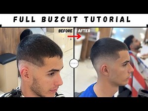 Best Buzz Cut Tutorial | Step By Step Buzz Cut Haircut