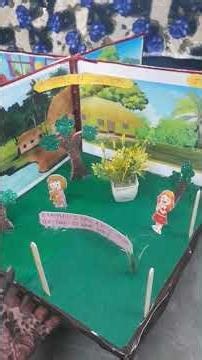 3D model of adjectives project display