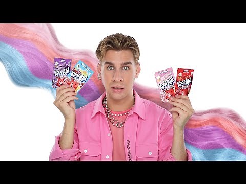 Pro Hairstylist Uses Kool-Aid To Color Hair (It didn't go well)