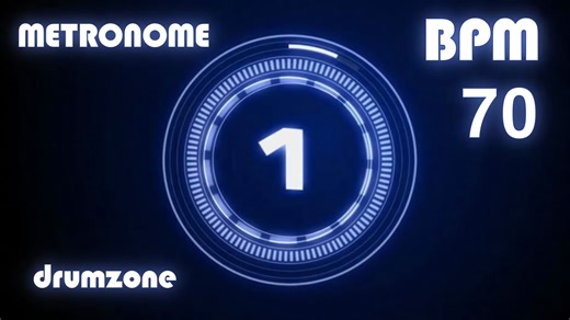 70 BPM - Metronome - 人声节拍器 ( 1 hour )