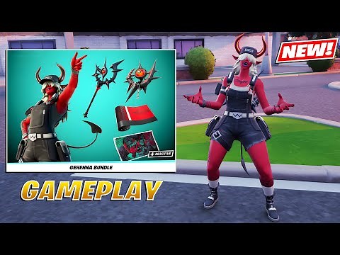 Desdemona Skin Gameplay (Darkest Circles Bundle) ! Fortnite
