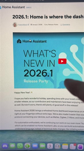 Home Assistant 2026.1: Discover the Key Highlights