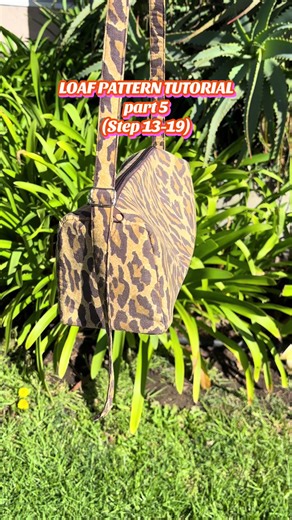 Part 5: Loaf Bag tutorial. This covers step 13-19 of my loaf bag pattern. This shows how to assemble the other side panel and how to attach the side panels to the bottom panel. #loafbagpattern #baggu #sewingtips #sewingdiy #sewingtutorial
