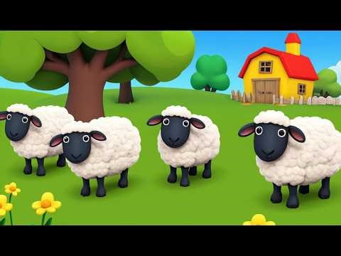 Sheep Counts Itself… Sleeps | Funny and Cute Kids Nursery Rhyme Animation