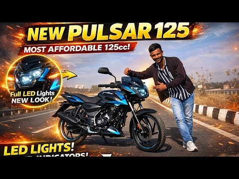 Finally New Update😱2026 Bajaj Pulsar 125 Details Video | New Graphics LED Indicator | New Headlight