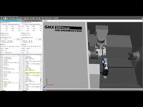 Gildemeister DMG GMX 250 - Mehrkanal Programmiersystem - CAD CAM - Programmer V5