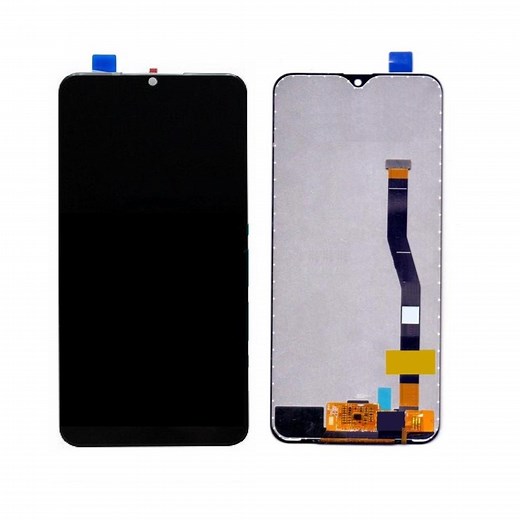 LCD with Touch Screen for Samsung Galaxy M20 - Blue (display glass combo folder)