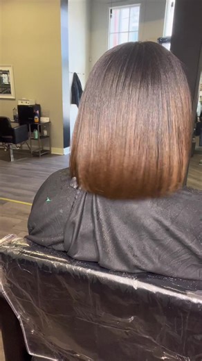 Haircut & Silk Press in Columbus, Ohio